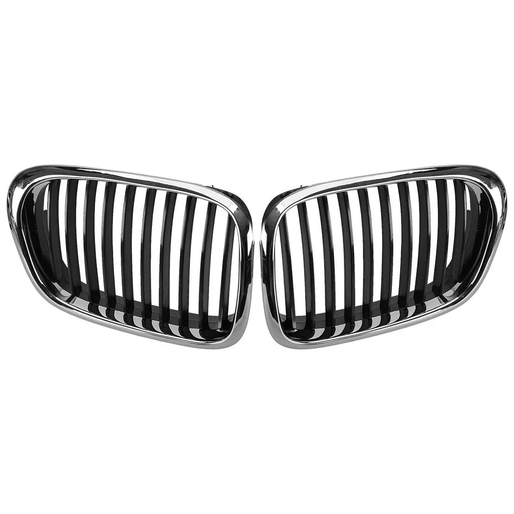 2 x Kidney Radiator Grille Ventilation Grill for BMW 5 E39 M5 (1999-2003)