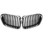 2 x Kidney Radiator Grille Ventilation Grill for BMW 5 E39 M5 (1999-2003)