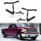 2X Fog Light Bracket Kit for Dodge Ram 1500 (2013–2018)