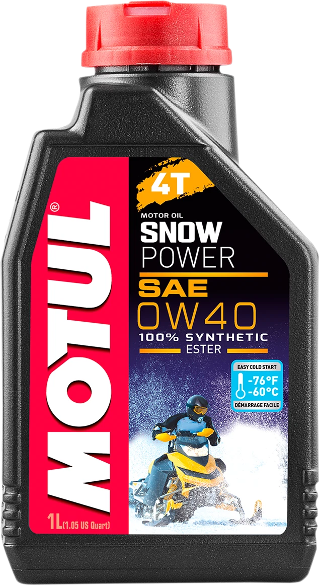 MOTUL Powerjet 4T Oil 0W-40 for Motorcycle (1L) 105891