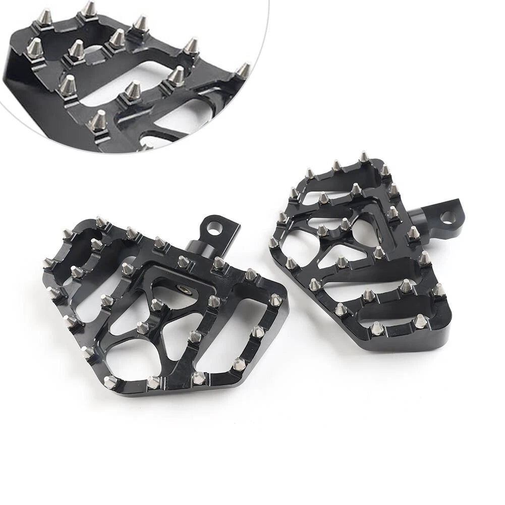 Foot Pegs MX Style for Harley Dyna, Touring, Sportster, Softail