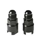 Set of 2 6AN Male to 5/16" Quick-Disconnect Fuel Rail Adapters