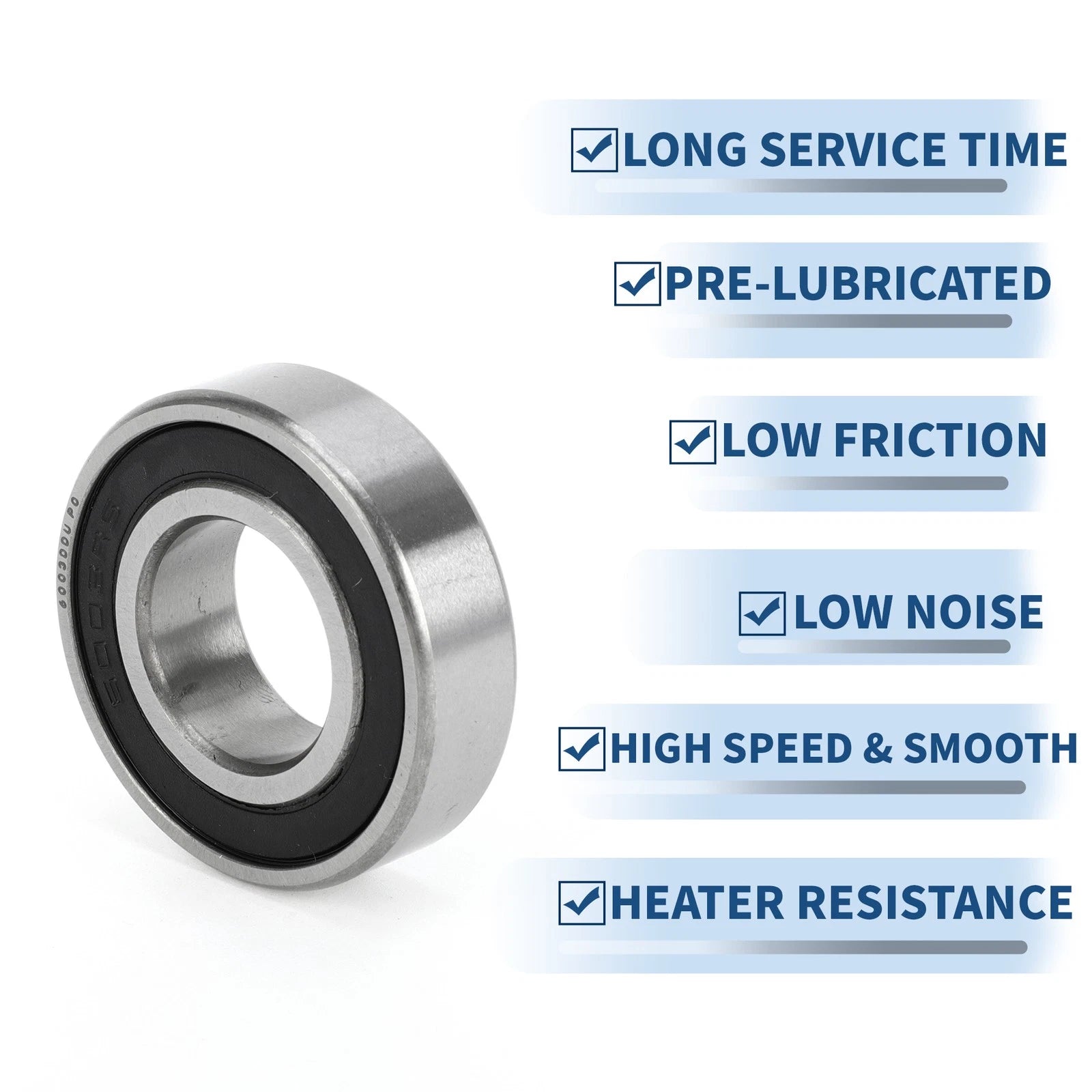 6003DDU Deep Groove Ball Bearing for Scooter Skateboard Wheel (P0)