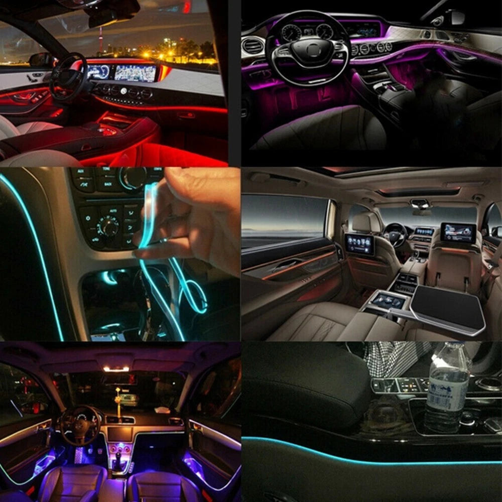 LED Ambient Lighting Strip for Car Interior (Universal Fit)