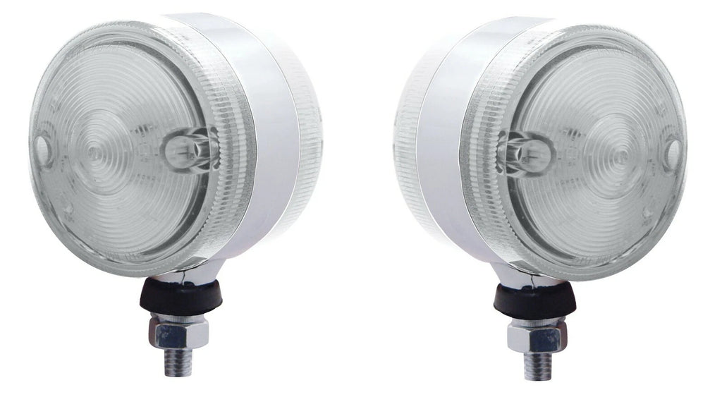3Inch LED Double Face Pedestal Turn Signal Lights for Nissan Navara (2005–2015)