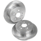 Rear Disc Rotors + HD Pads for Toyota Kluger GSU40/GSU45 V6 3.5L