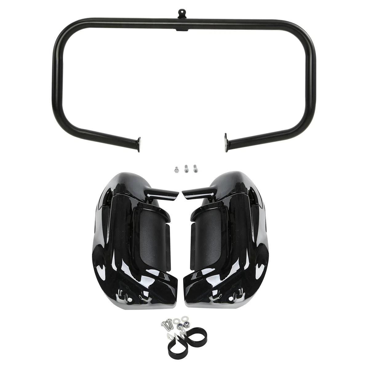 Lower Vented Leg 6.5" Speakers & Engine Bar for Harley Touring (2009–2013)