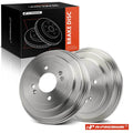 2X Rear Brake Drums for Honda Accord (2008–2011)
