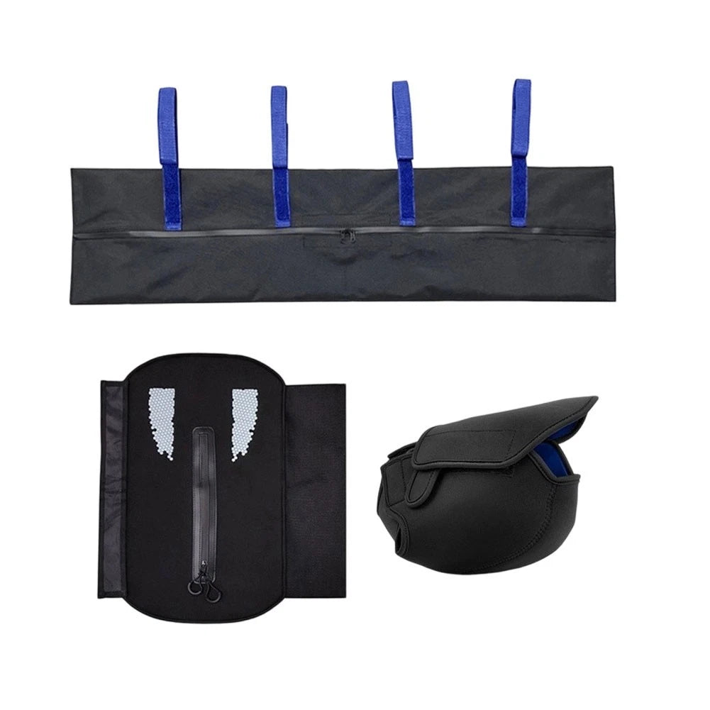3-Piece E-Bike Cover Kit for Battery Motor Handlebar (Neoprene Weather Protection)