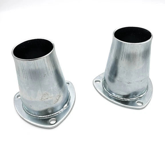 Steel Welded Exhaust Header Reducer 3 Inlet to 2-1/4 Outlet for Universal (All Years)