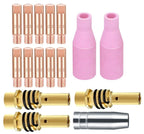 Set of 4 Welding Torch Nozzles for MB15 MIG MAG (Nozzles & Tips)