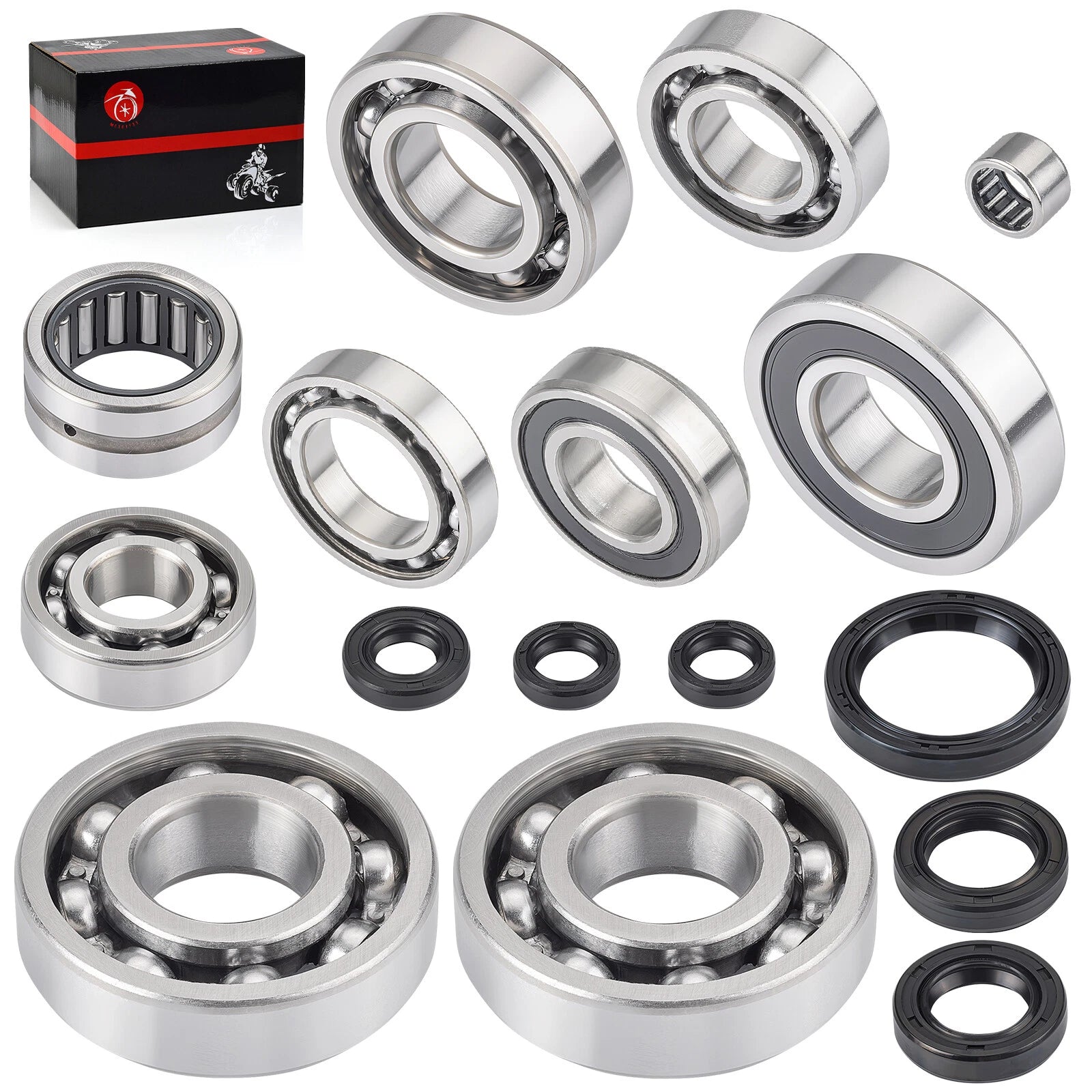 Crankshaft and Transmission Bearings Seals Kit for Yamaha YZ450F (2003–2005)