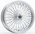 Chrome 48 Spoke Wheel for V-Twin Motorcycles 18x4.25 (1" Axle)