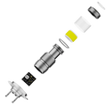 2X H7 LED Bulbs Kit for Turn Signal Brake Light DRL Foglights (360 Angle)