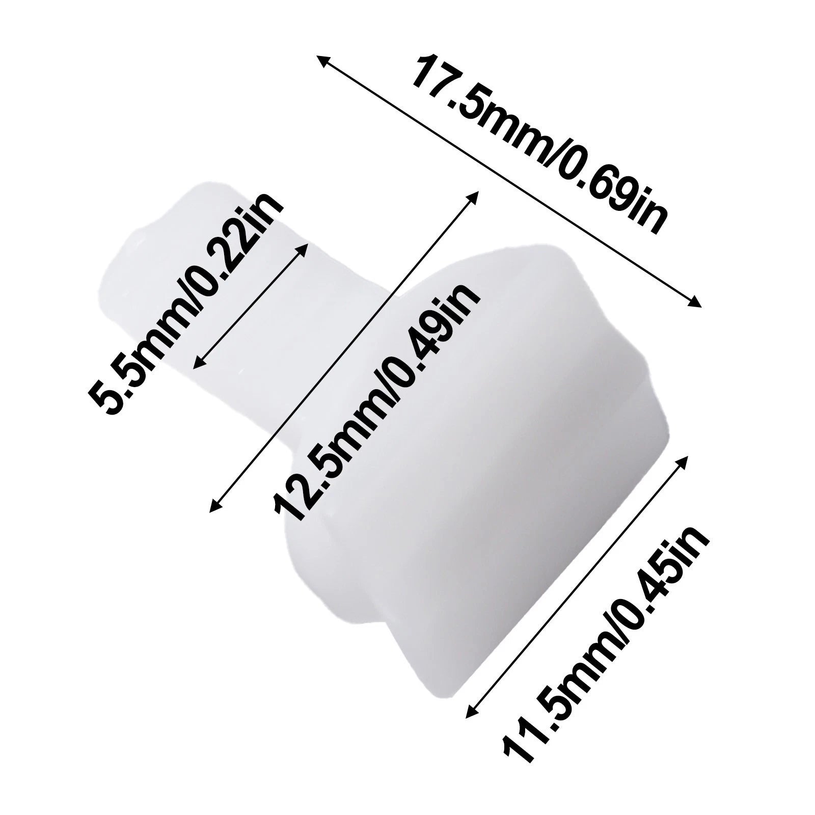 10X Interior A Pillar Plastic Clips for Ford Fiesta (2011–2019)