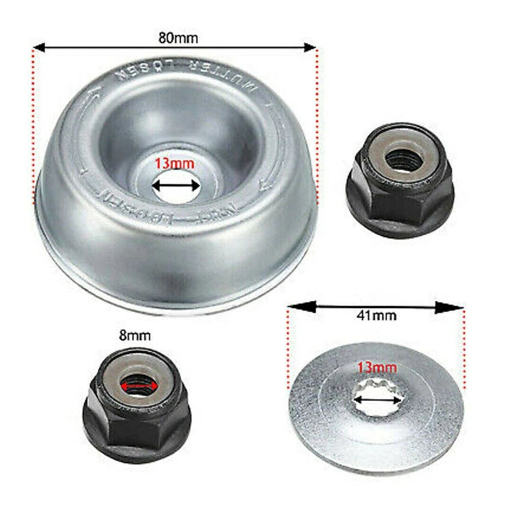 Replacement Blade Nut Fixing Kit for Stihl FS80 FS87 FS90 FR130T (–)