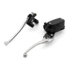 Chrome Hand Control Reservoir Brake Clutch Lever for Motorcycle (7/8")
