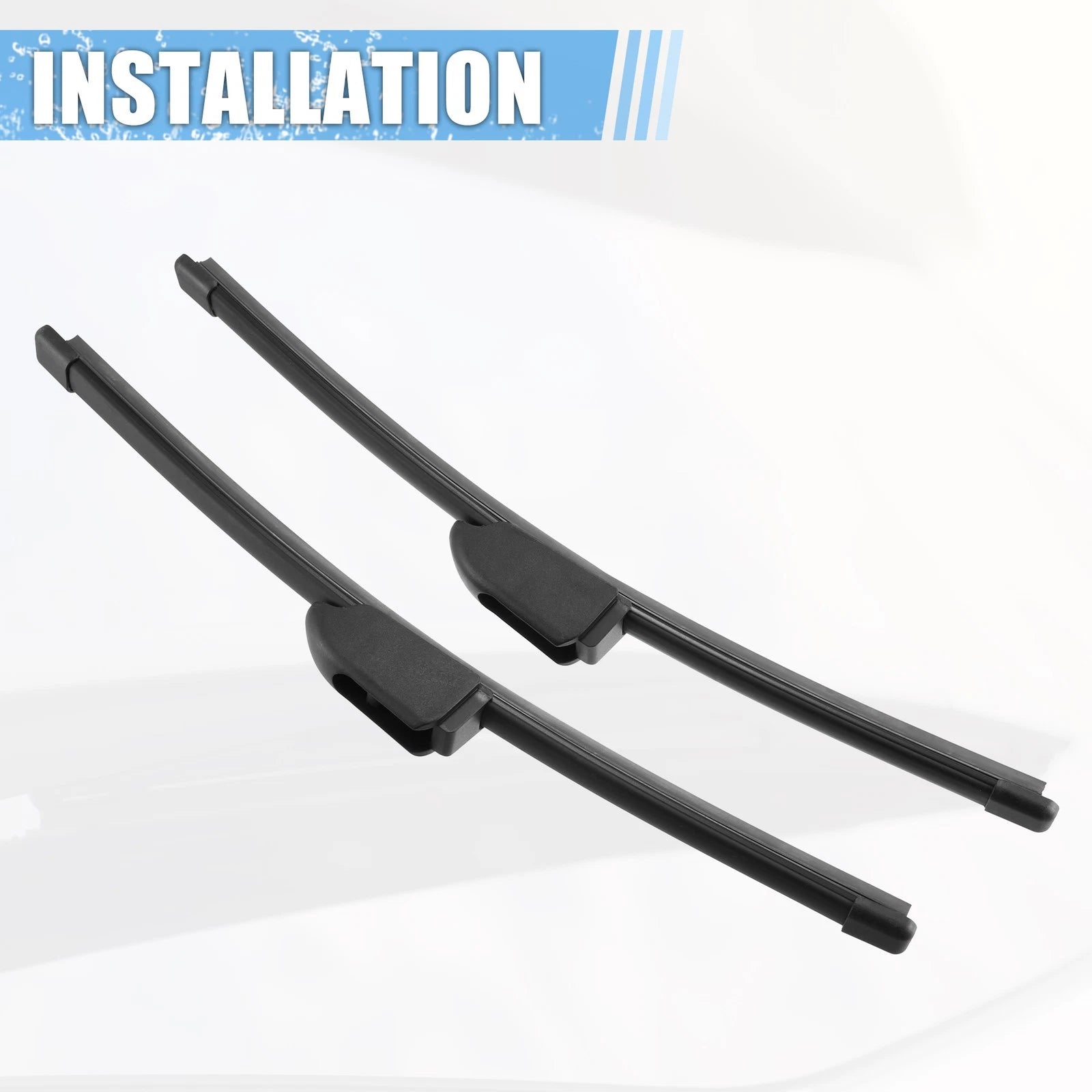 Set of 2 Rear Windshield Wiper Blades for Hyundai Elantra GT/I30 (2012–2017)