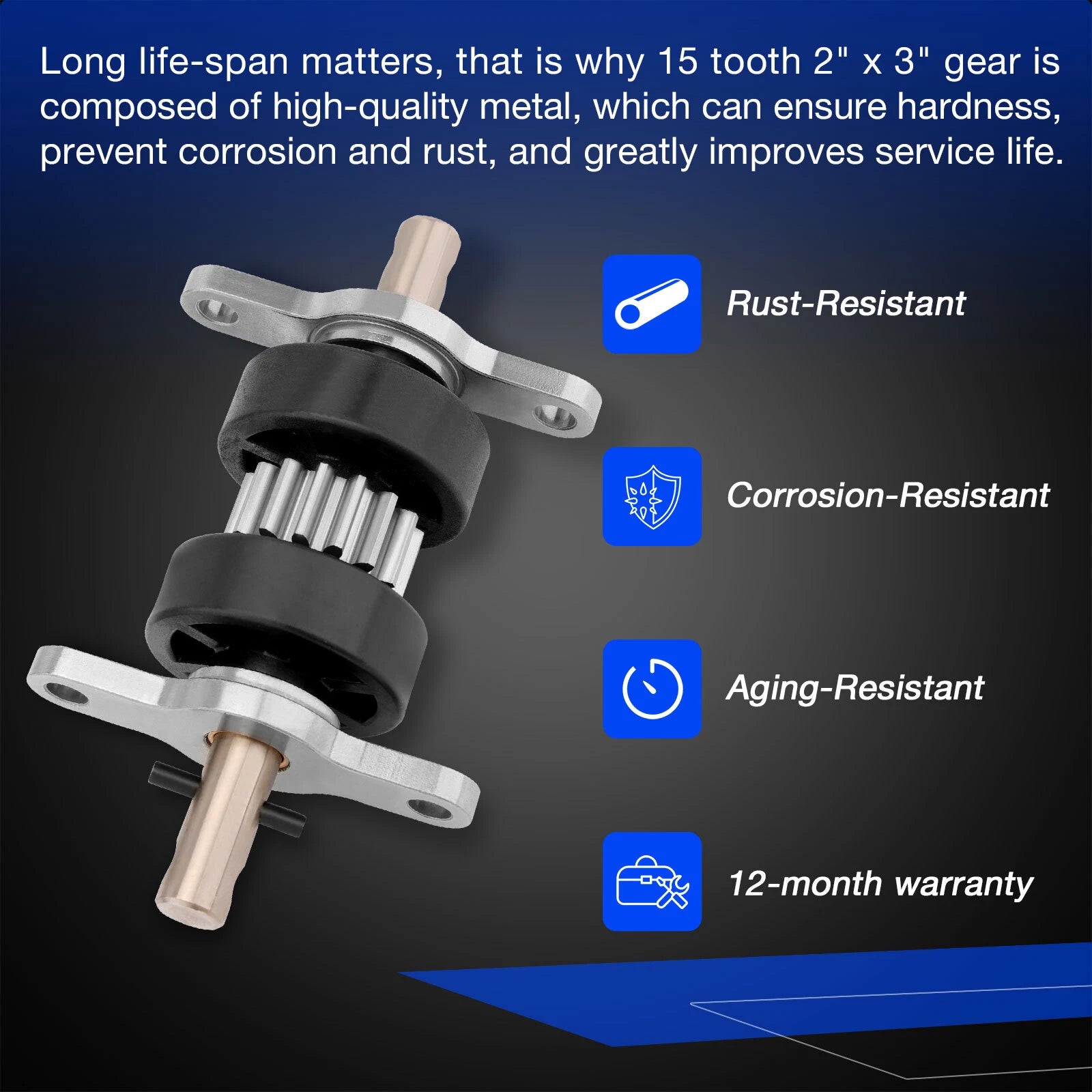 Slide-Out Gear Box for RV (3"x3" or 2"x3")