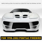4X Amber Red Smoked LED Bumper Side Marker Lights for Pontiac Firebird (1998–2002)