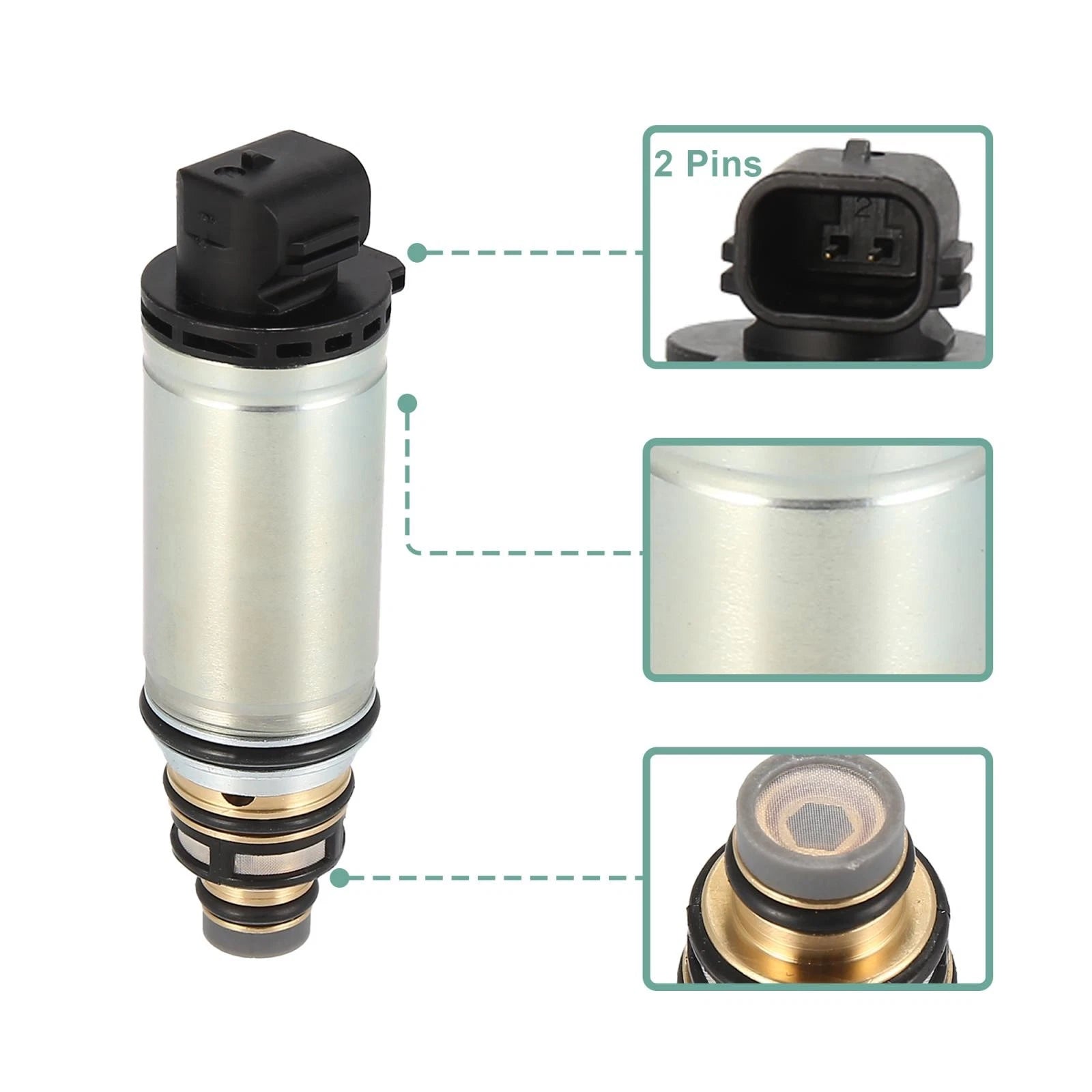 AC Air Conditioner Compressor Control Solenoid Valve for Nissan Altima (2013–2016)