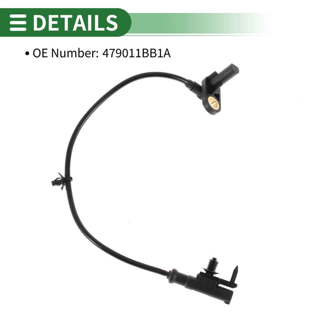 ABS Wheel Speed Sensor No. 479011BB1A for Nissan Cube (2012–2014) Rear Left