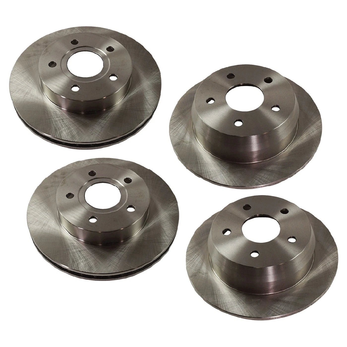 Front and Rear Disc Brake Rotors for Jeep Grand Cherokee (1999–2004)