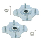 2 Rear Axle Wheel Hub Nuts for Honda TRX250 Recon 250 (1997â2019)