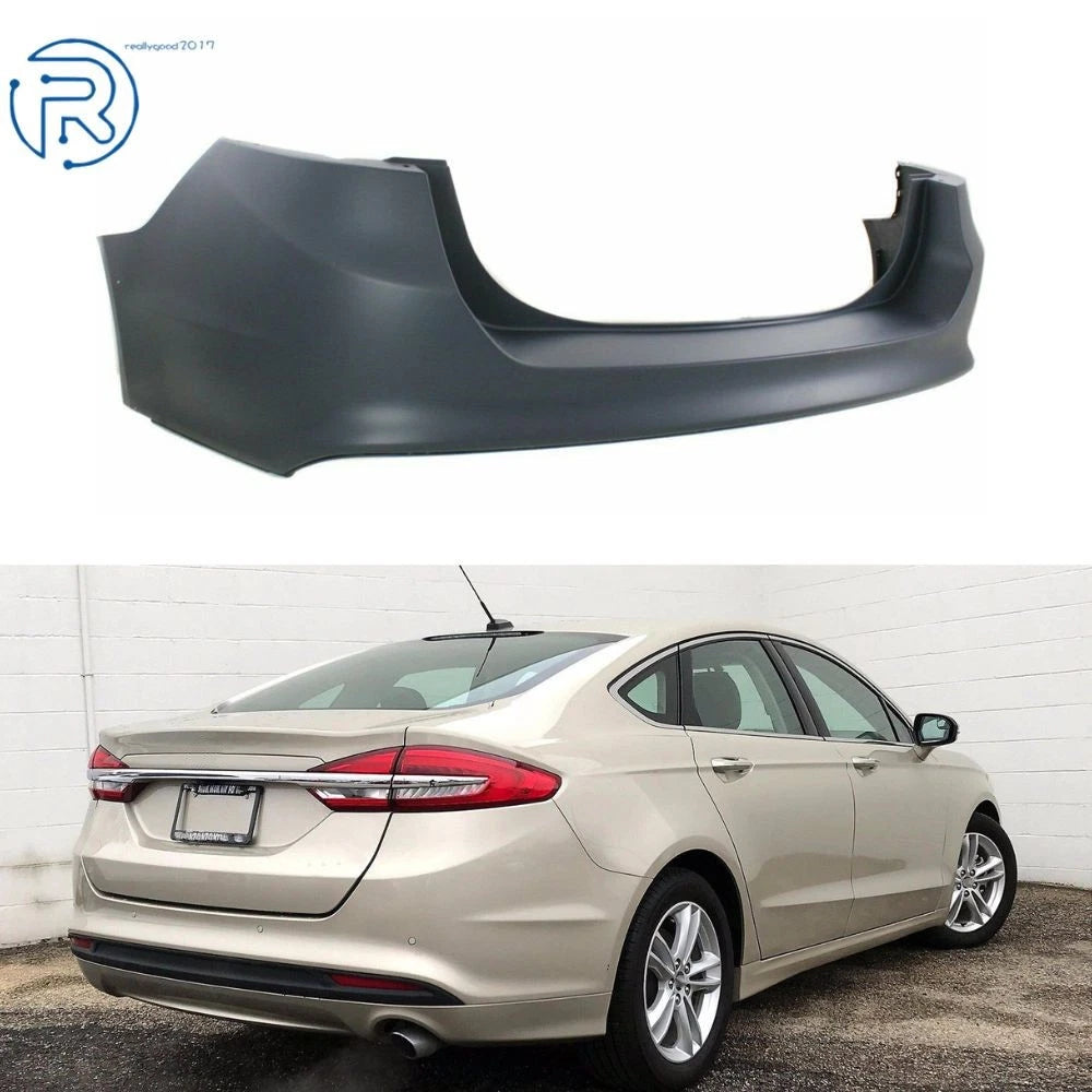 Primered Rear Bumper Cover for Ford Fusion (2013–2018)