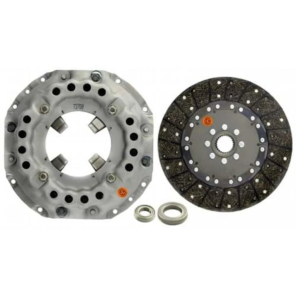 12" Single Stage Clutch Kit for FE063CA (1-5/8" 25 Spline Disc & Bearings)