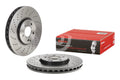 Brembo 330mm Drilled Brake Disc Rotor for MB W211 S211 W220 (2003–2009)
