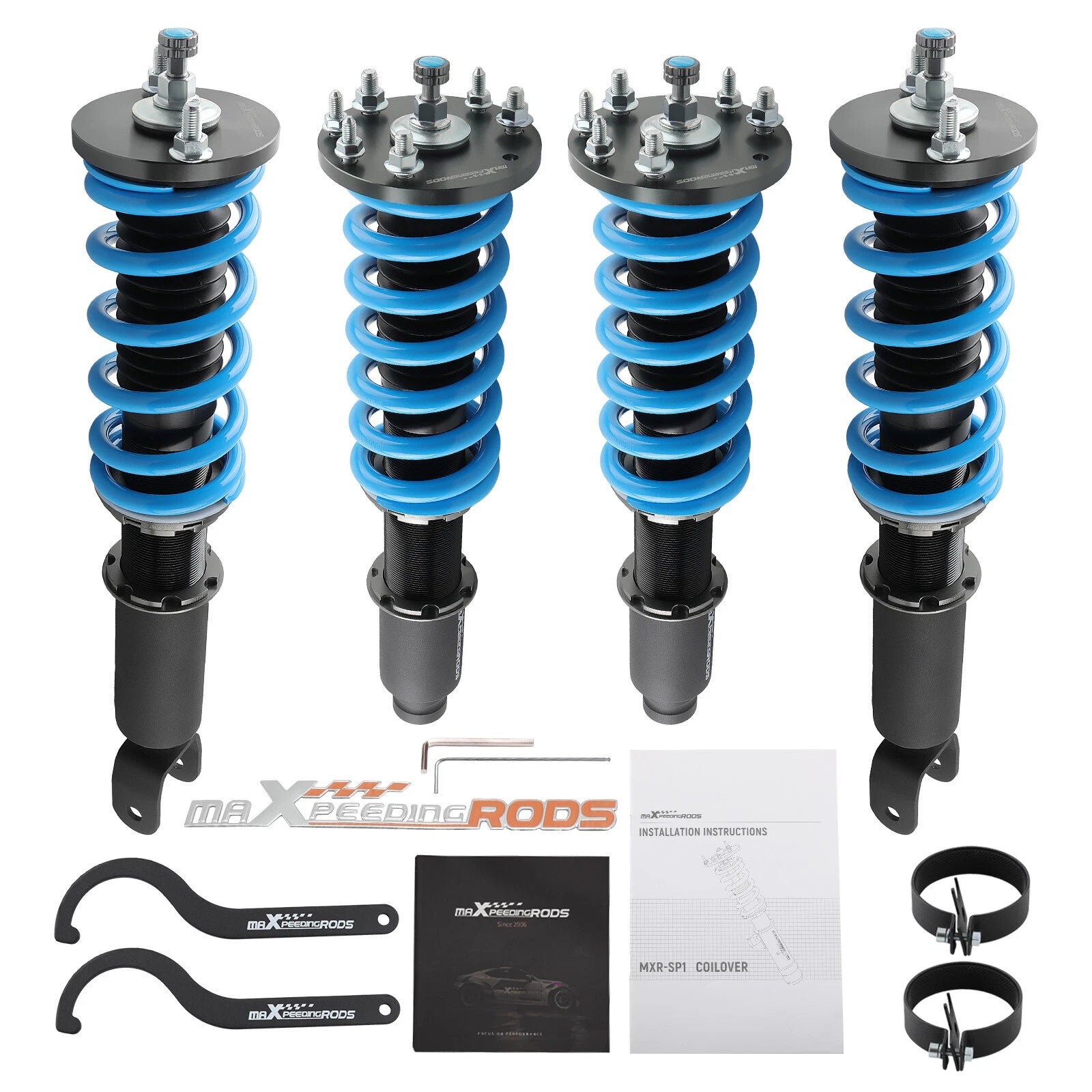 T6 Coilovers Suspension Lowering Kit for Honda Accord (2008–2012)