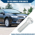 20Pcs M12-1.5 Wheel Stud Bolts No.90942-02049 for Lexus Toyota Scion 