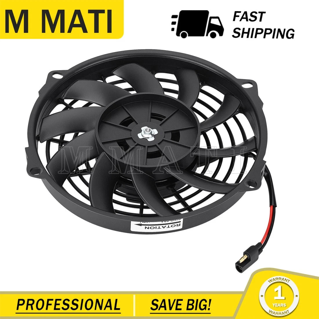 Cooling Fan Motor 2410123 for Polaris Magnum Xplorer Scrambler Sportsman (500, 400)