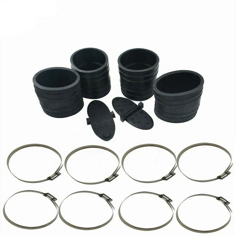 Exhaust Y-Pipe Hose Bellows Kit for Mercruiser (1998–Present) 32-14358T 32-44348T 807166A1