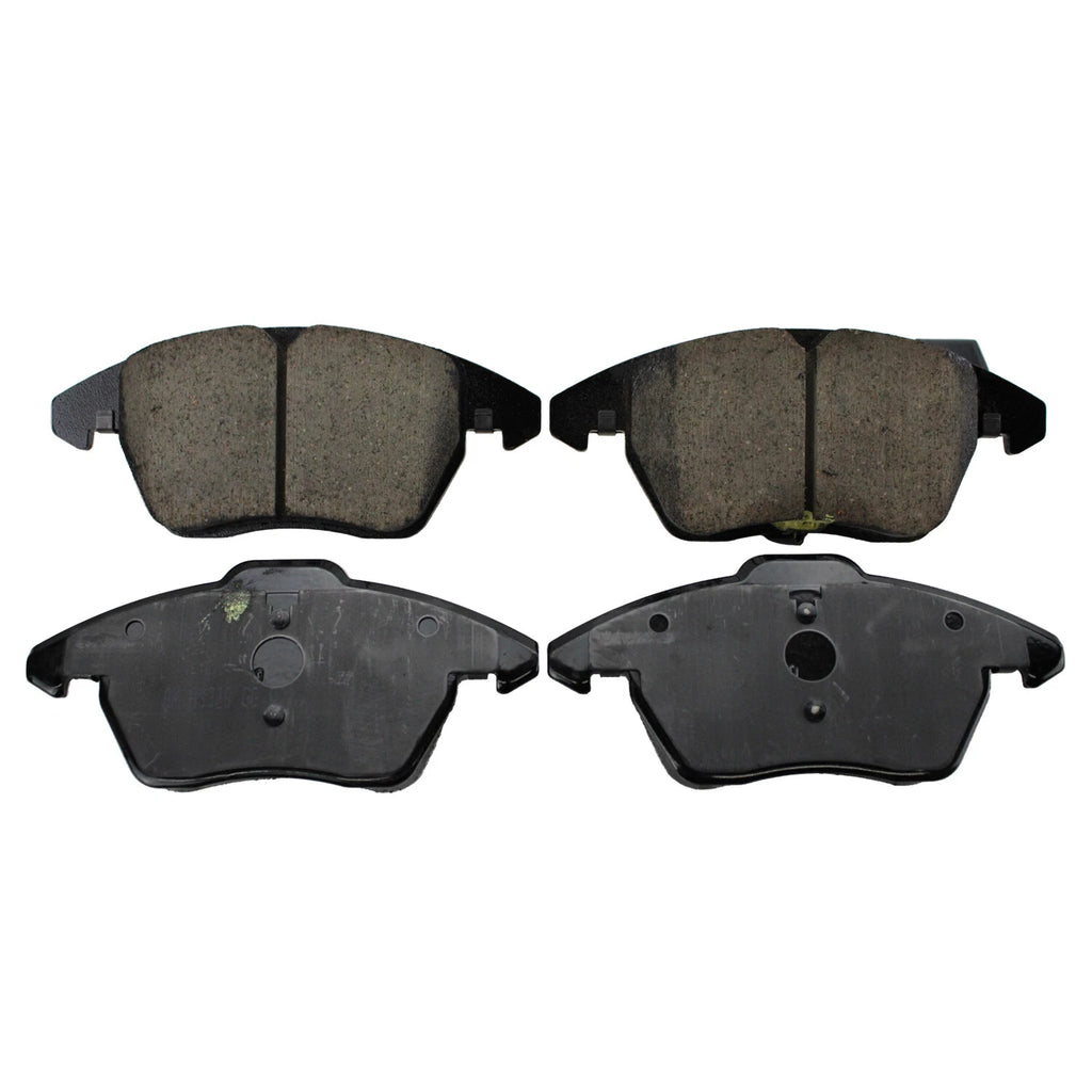 Akebono Euro Front Ceramic Brake Pads for Audi A3 Quattro, VW Eos, Golf GTI, Jetta, Passat (2006–2016)