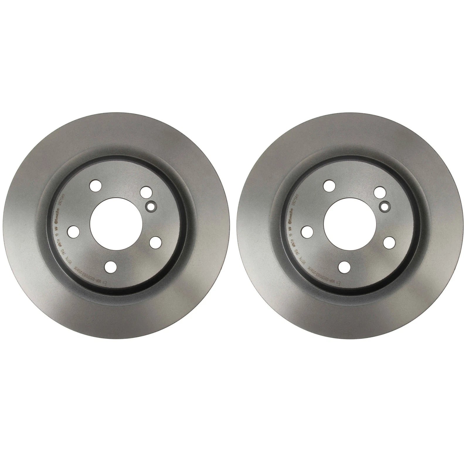 2X Brembo Rear 315mm Coated Disc Brake Rotors for Mercedes C215 W220