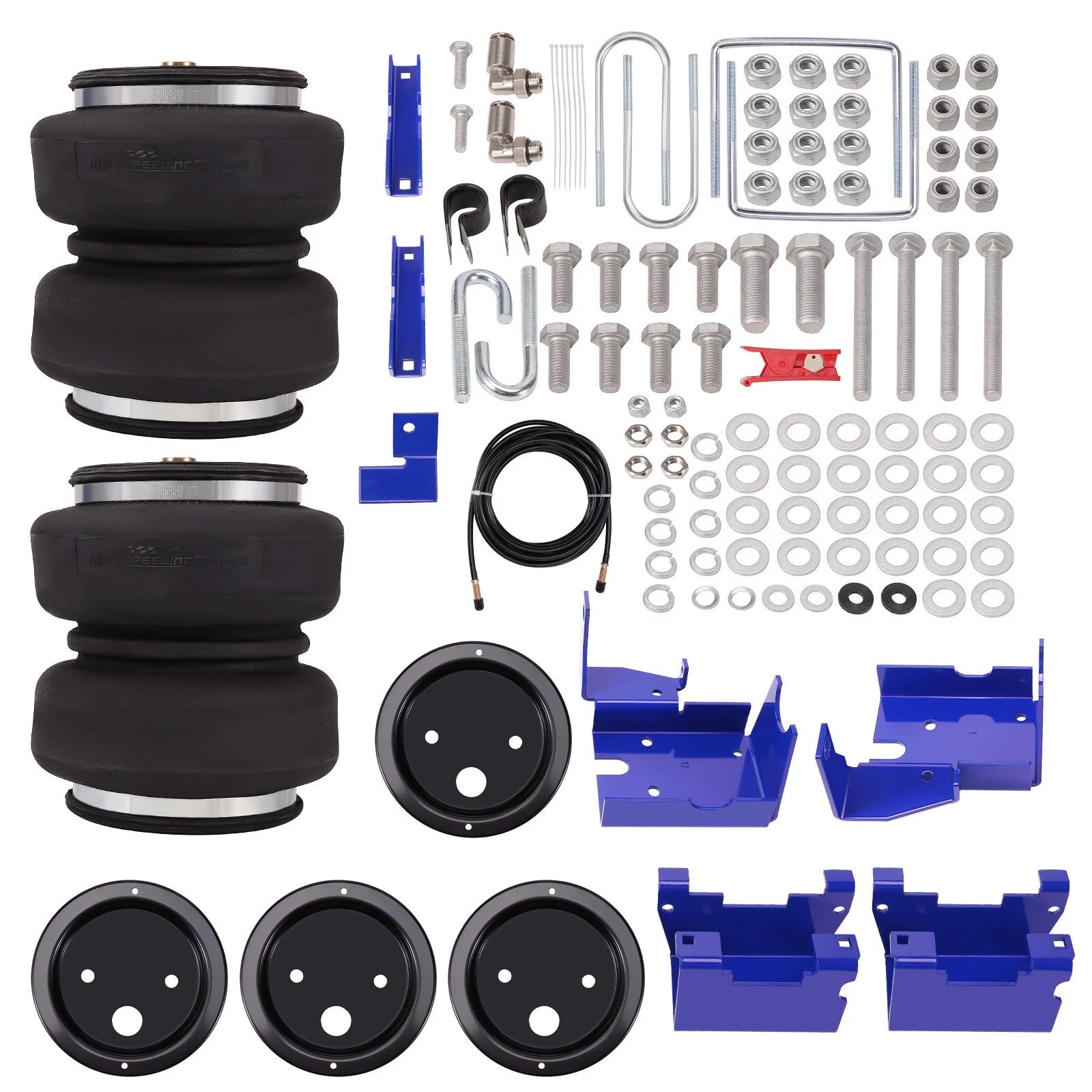 Air Helper Spring Bag Kit 5000lbs for Nissan Titan XD (2016–2023)