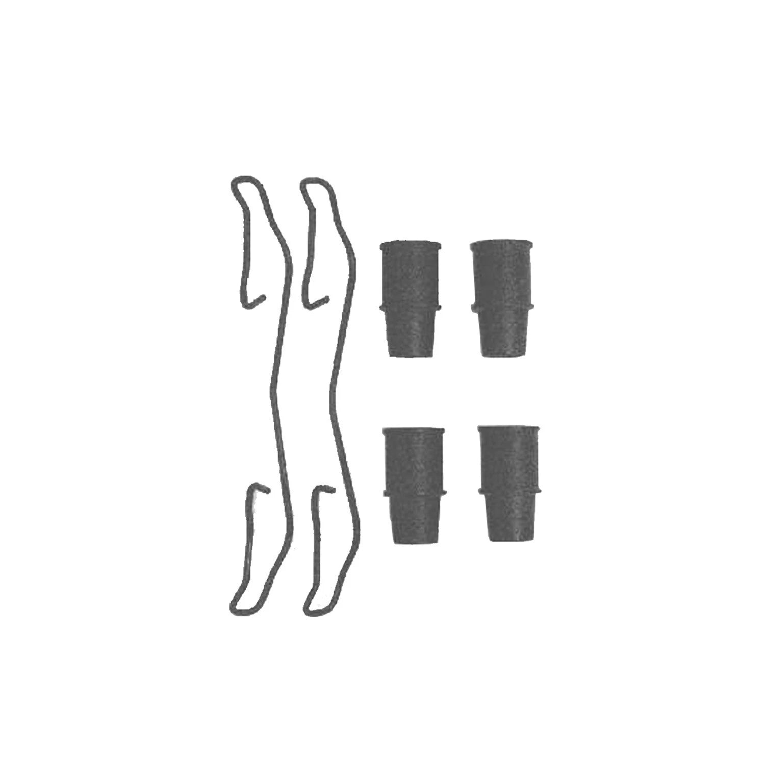 Motorcraft Front Disc Brake Hardware Kit for Mercury Mystique (1995–2000)