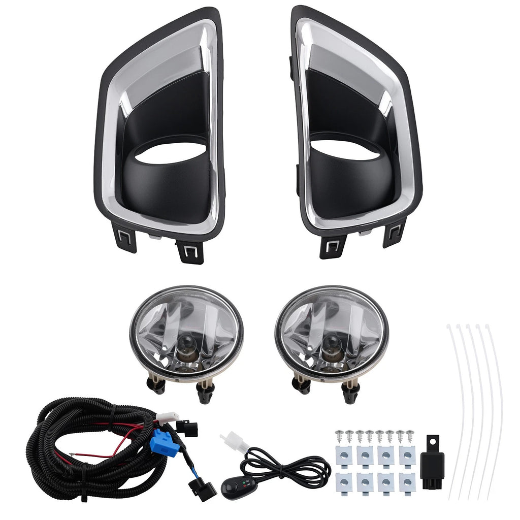 Bumper Fog Lights Kit for Chevy Colorado (2015–2020) - Wiring & Bulbs Included