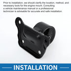 Engine Motor Mount for Mitsubishi Outlander 2.4L L4 (2003–2006)