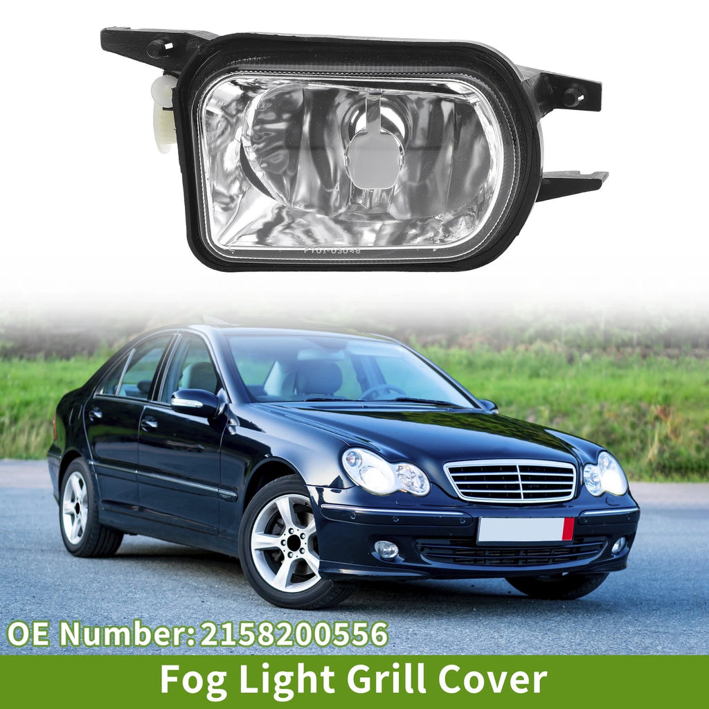 1 Pc Fog Light Grill for Mercedes-Benz W203 (2001–2007) No. 2158200556