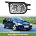1 Pc Fog Light Grill for Mercedes-Benz W203 (2001–2007) No. 2158200556