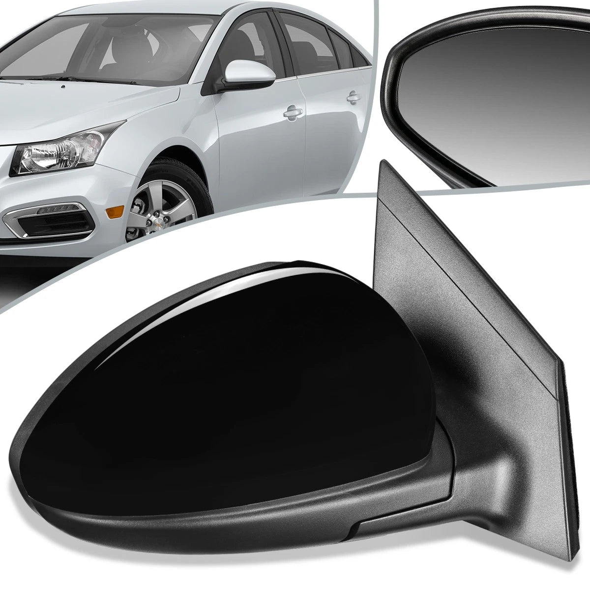 Powered Side Door Mirror for Chevy Cruze Limited (2011–2016) GM1321420