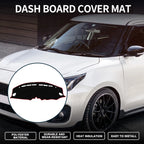Dashboard Cover Mat for Suzuki Swift Sport ZC33S (2018–2019) Black Red