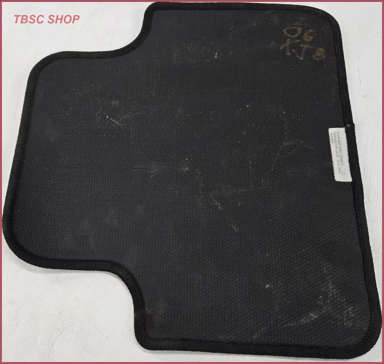 Set of 2 Rear Carpet Floor Mats for Jaguar XJ8 Vanden Plas (2004–2009)