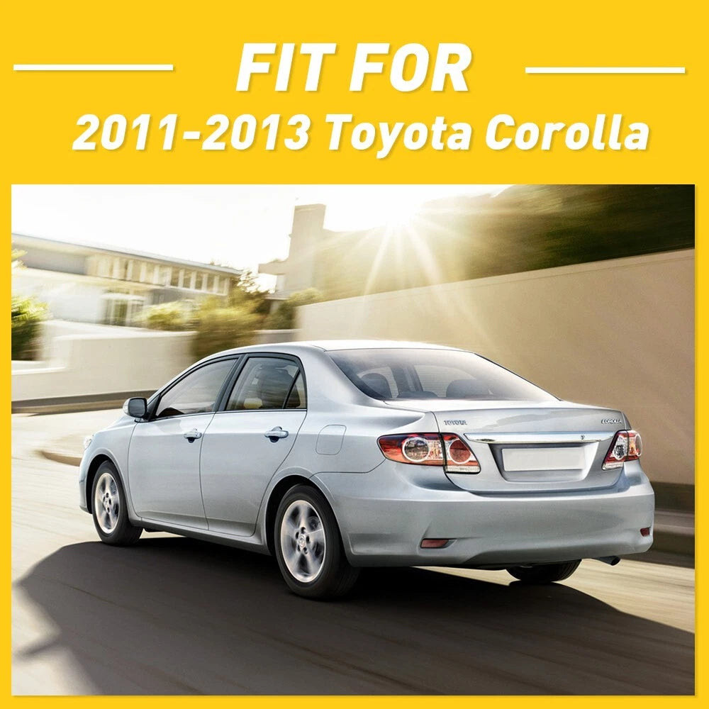 Set of 2 Front Bumper Support Brackets for Toyota Corolla (2011–2013)