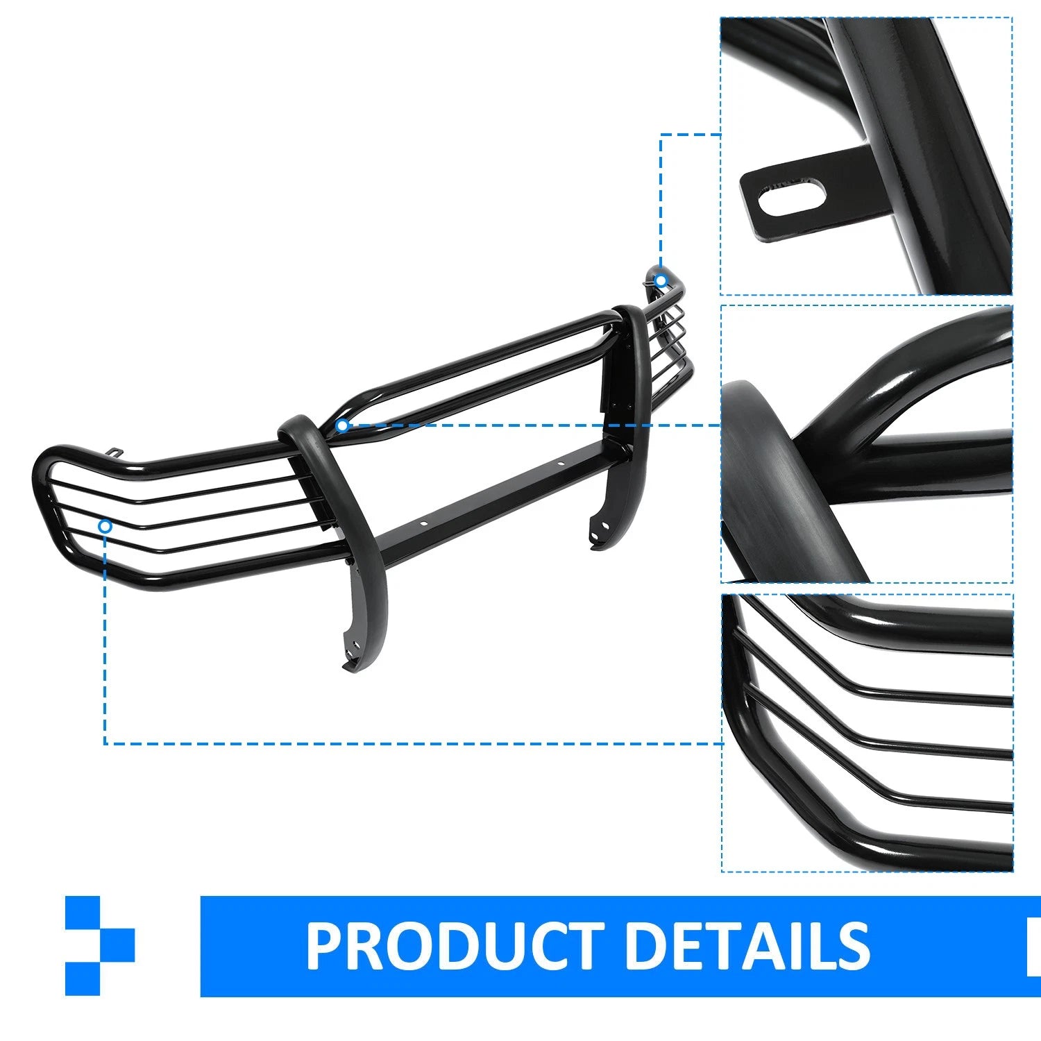 Front Grille Guard Bumper Bar for Jeep Grand Cherokee (1999–2004)