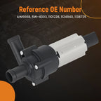 Auxiliary Engine Coolant Water Pump for Audi VW Porsche (2000-2012)