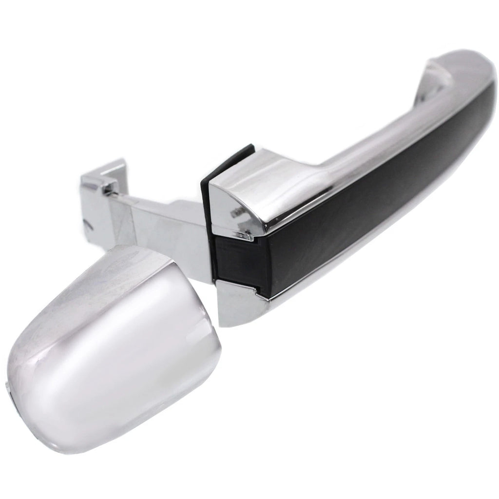 Front Outer Door Handle with Chrome Black Insert for Hyundai Sonata (2006–2010)